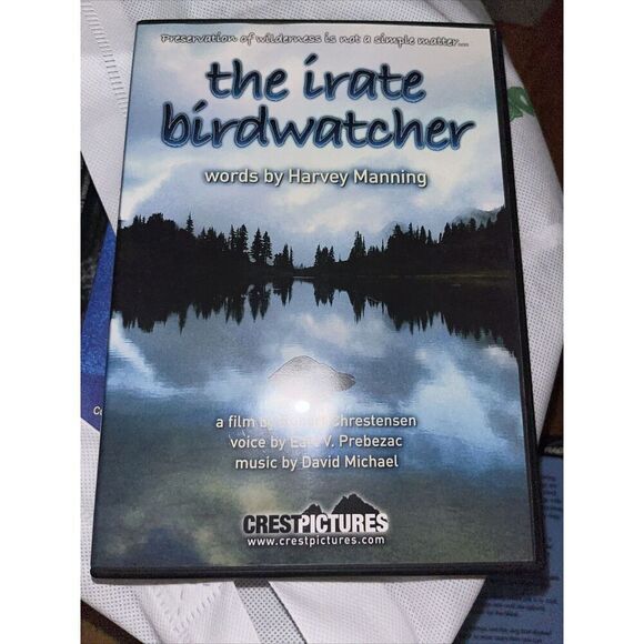 IRATE BIRDWATCHER DVD Crest Pictures Robert Chrestensen wilderness documentary - Picture 1 of 2